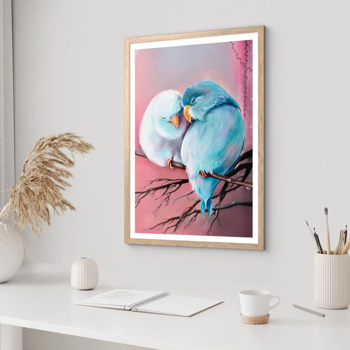 Poszter világos tölgy keretben - Mit tehetnénk hozzá?... - 70x100 cm