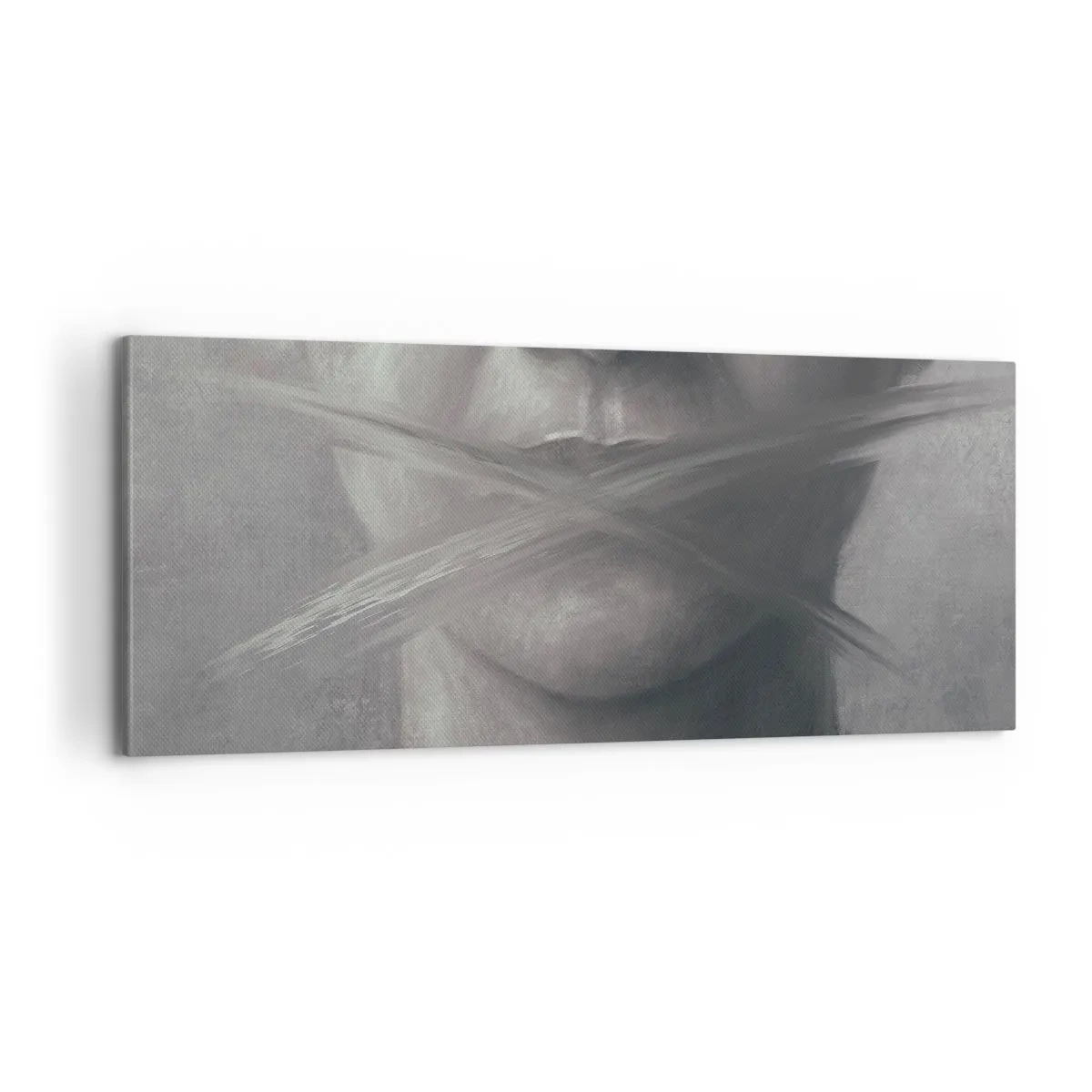Vászonkép - Szó nélkül - 100x40 cm