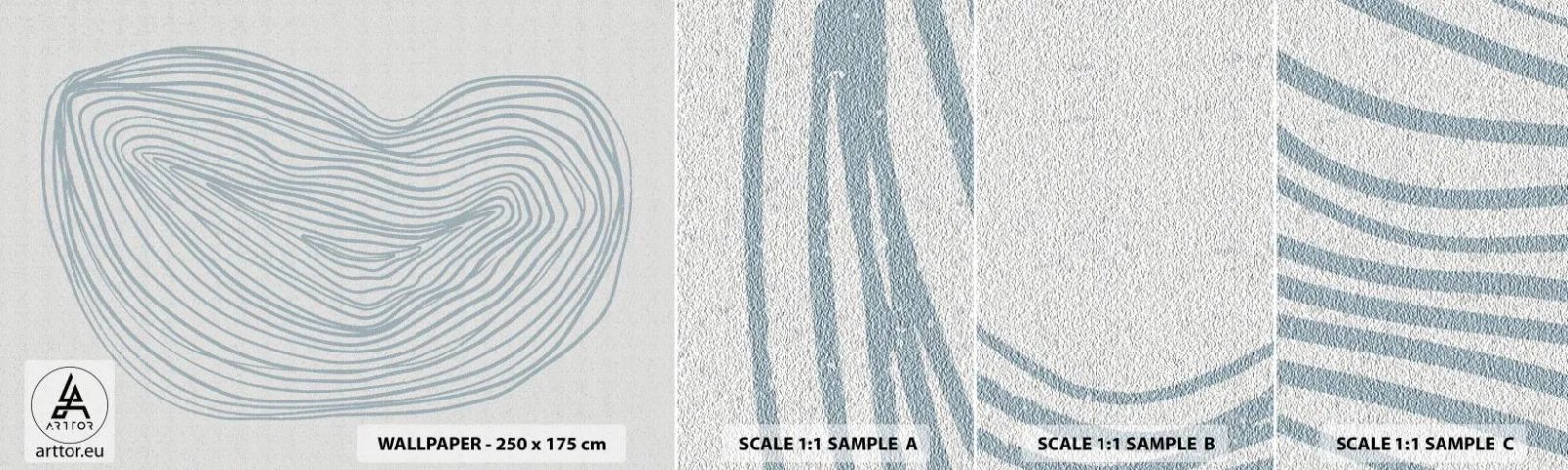 Fotótapéta Minta Öntapadós Deluxe Sticker - Egy csepp mosolya - Minimalizmus, Boho, Darab - 100x30 cm