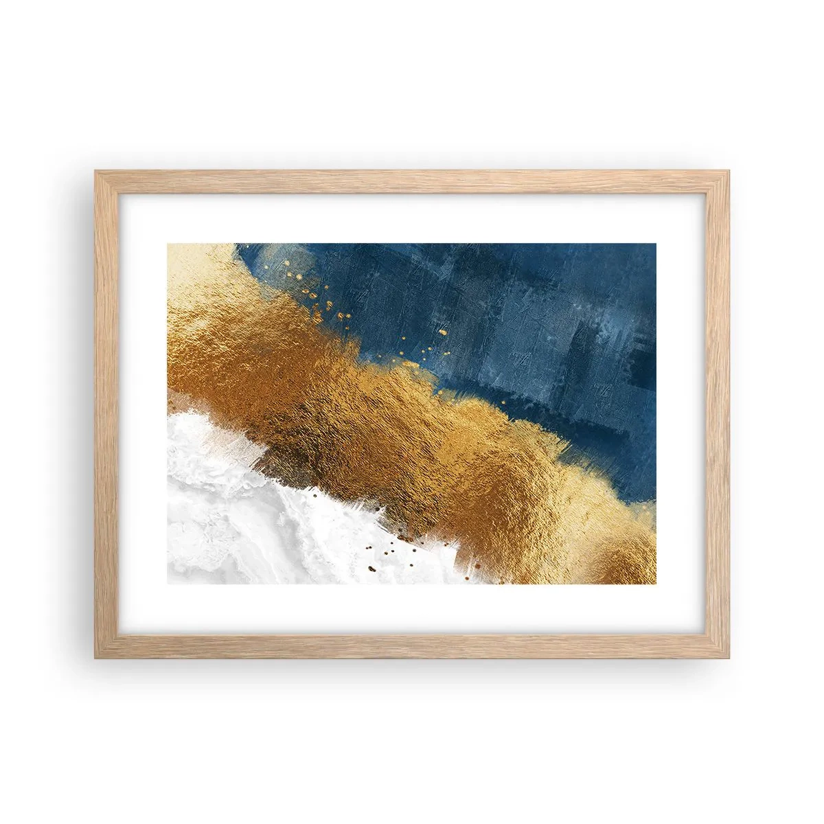 Poszter világos tölgy keretben - A nyár árnyalatai - 40x30 cm