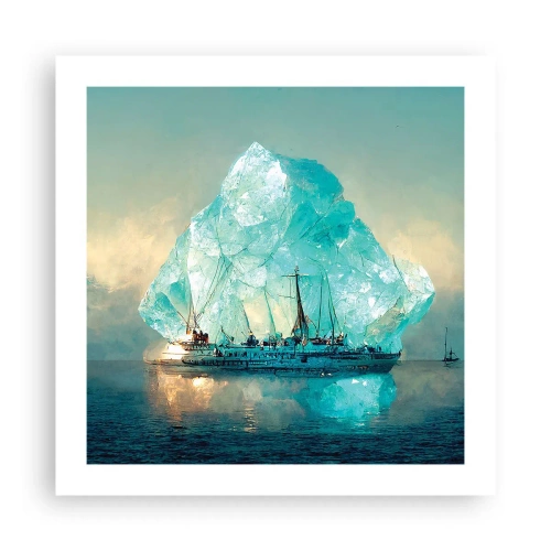 Poszter - Sarkvidéki gyémánt - 50x50 cm
