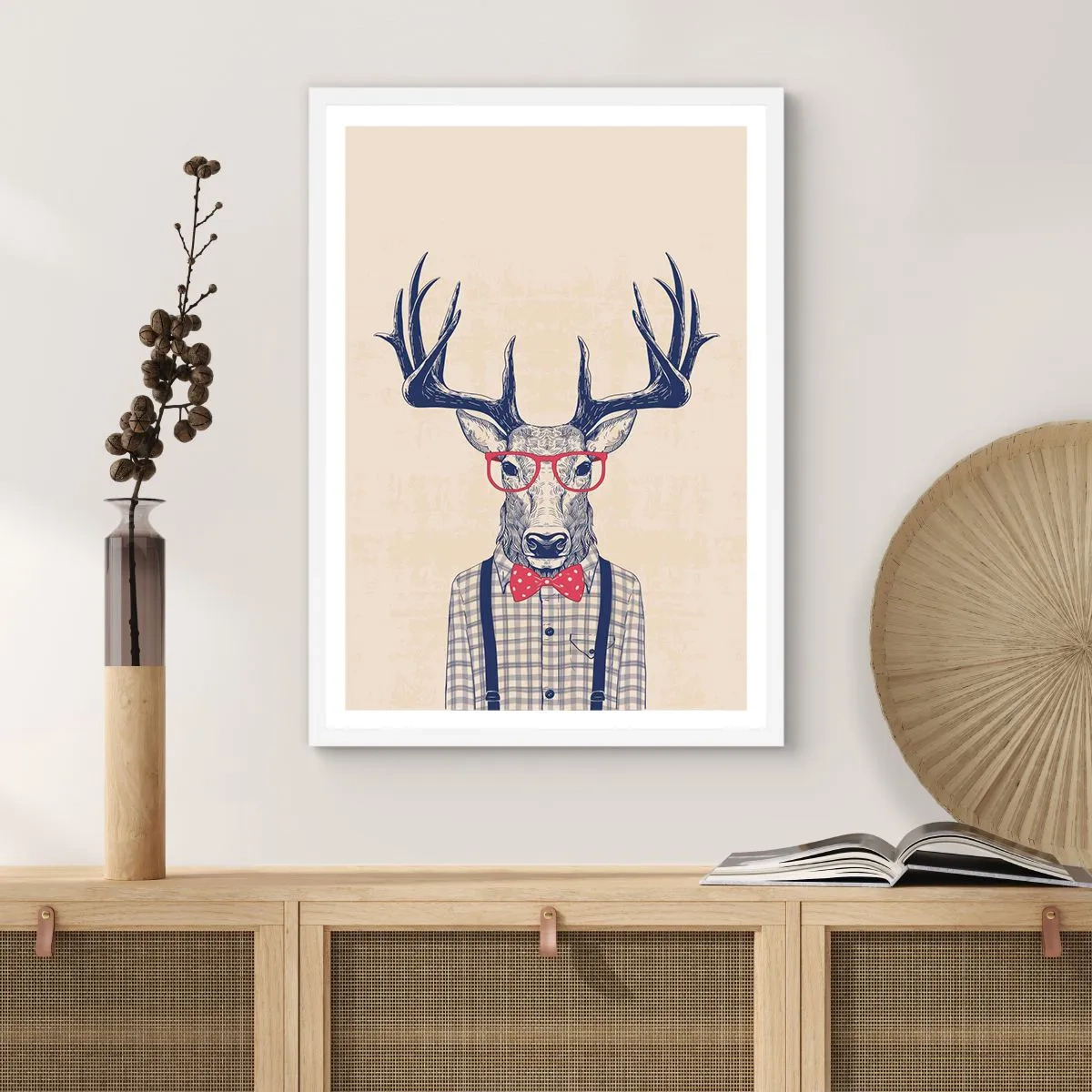 Poszter fekete keretben - Mókás extravagancia - 70x100 cm