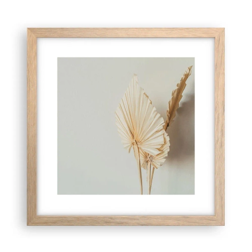 Poszter világos tölgy keretben - Ha vigaszra van szükséged - 30x30 cm