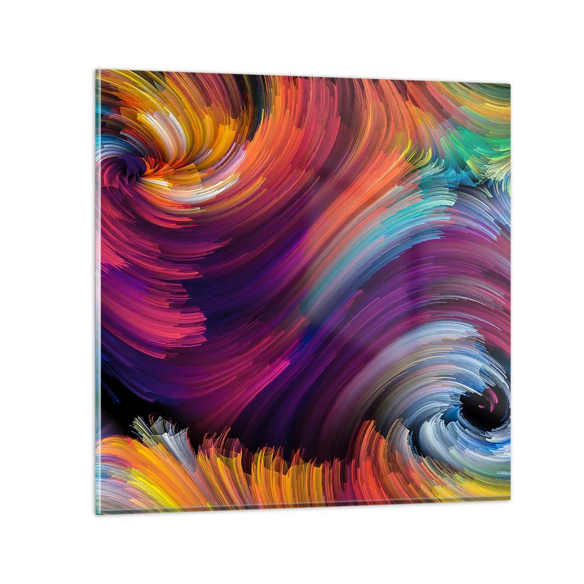 Üveg kép - Egy új világ kezdete - 30x30 cm