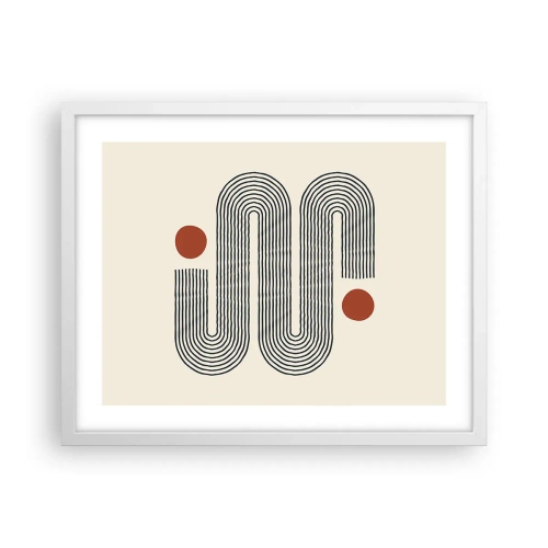 Poszter fekete keretben - Elejétől végéig - 50x40 cm