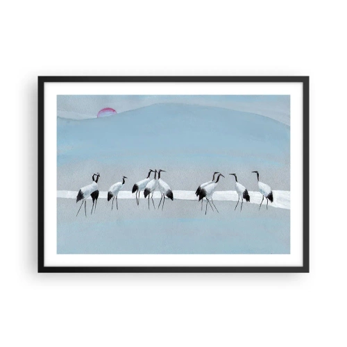 Poszter fehér keretben - Egy forró nap után - 70x50 cm