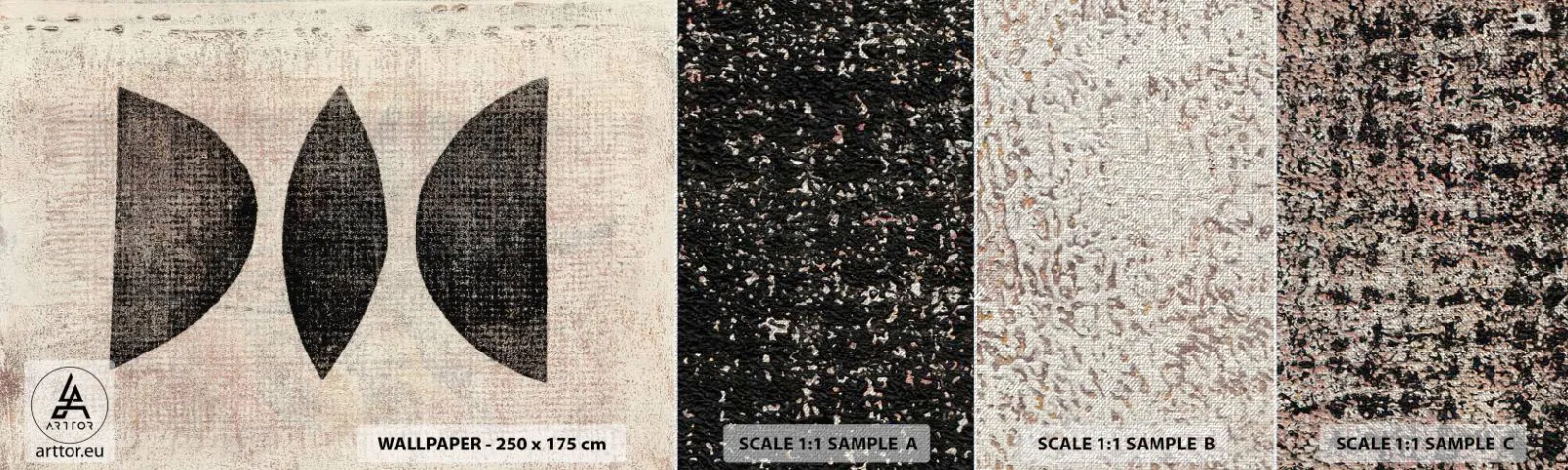 Fotótapéta Minta Premium Canvas - Etnikai absztrakció - Absztrakció, Darab, Modern művészet - 100x30 cm