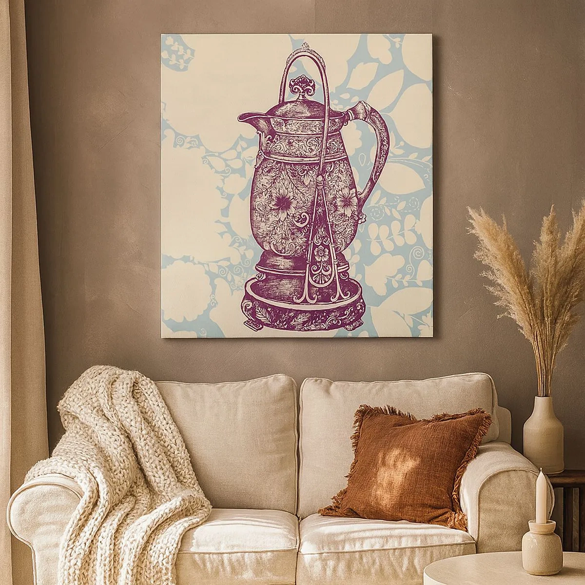 Vászonkép - A mindennapi élet szépsége - 30x30 cm