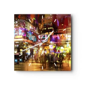 Falióra, Óra - A fény tengerében - 30x30 cm