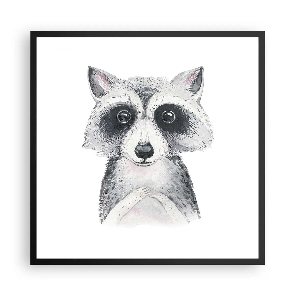 Poszter fehér keretben - Egy pillanat meghatottságra  - 60x60 cm