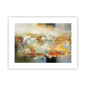 Poszter - Vágta a fényen át  - 40x30 cm