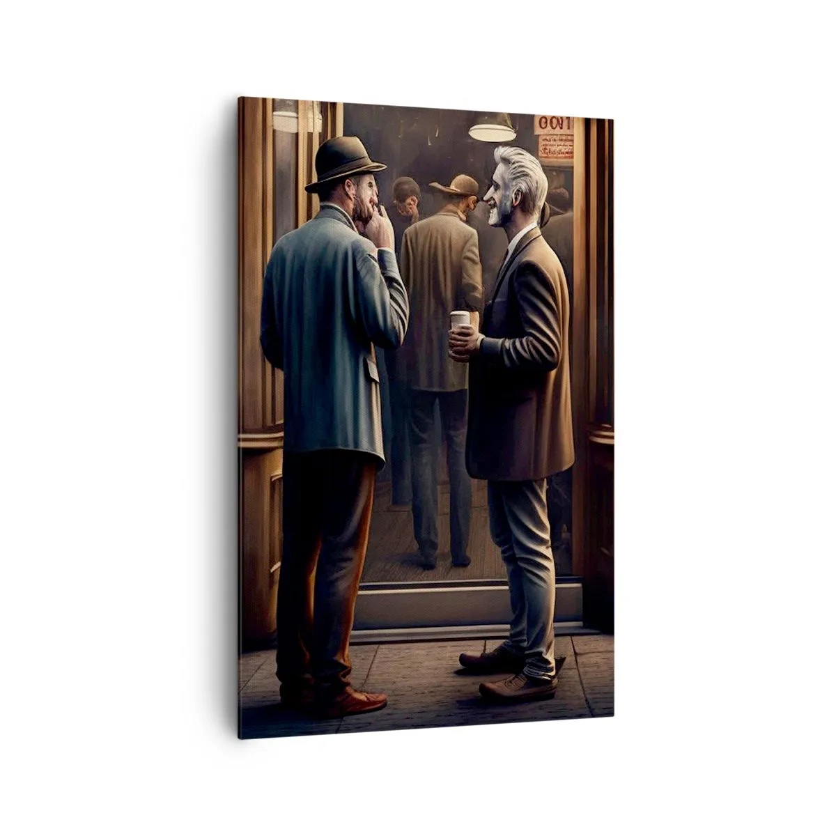 Vászonkép - A nap egy jó pillanata - 80x120 cm