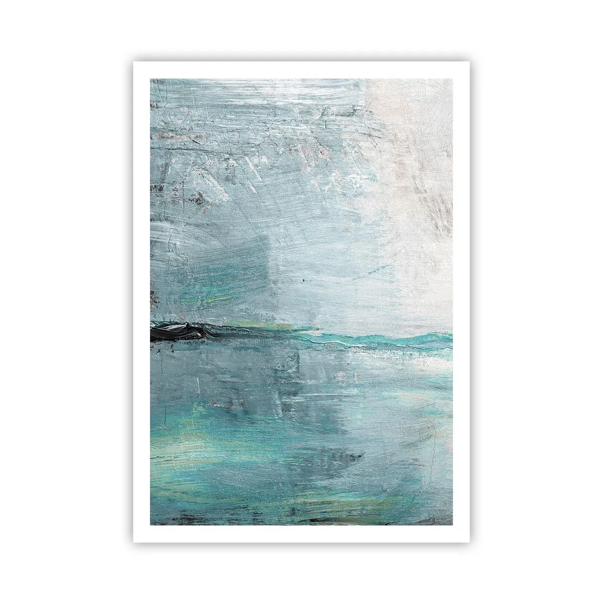 Poszter - Vízszintesen kék színben - 70x100 cm