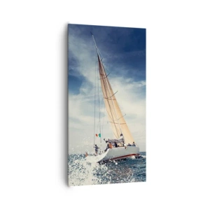 Vászonkép - Nem érnek utol! - 65x120 cm