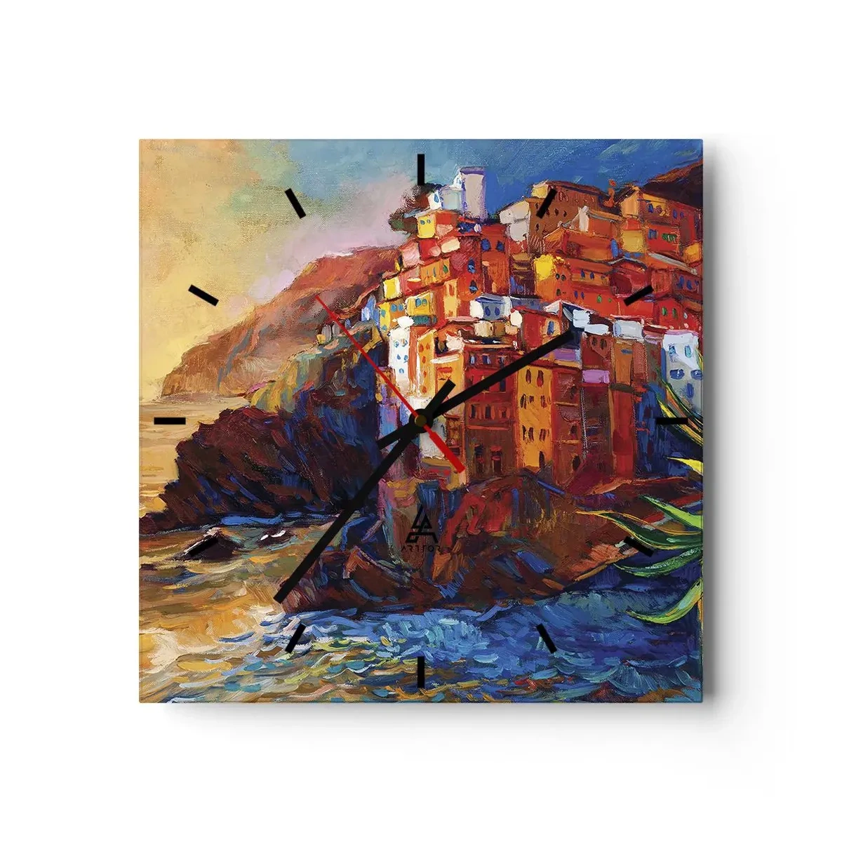 Falióra, Óra - Olasz hangulatok - 30x30 cm