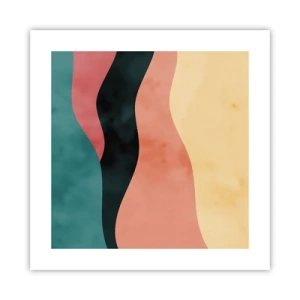 Poszter - Megfelelő összeegyeztethetetlenség - 40x40 cm