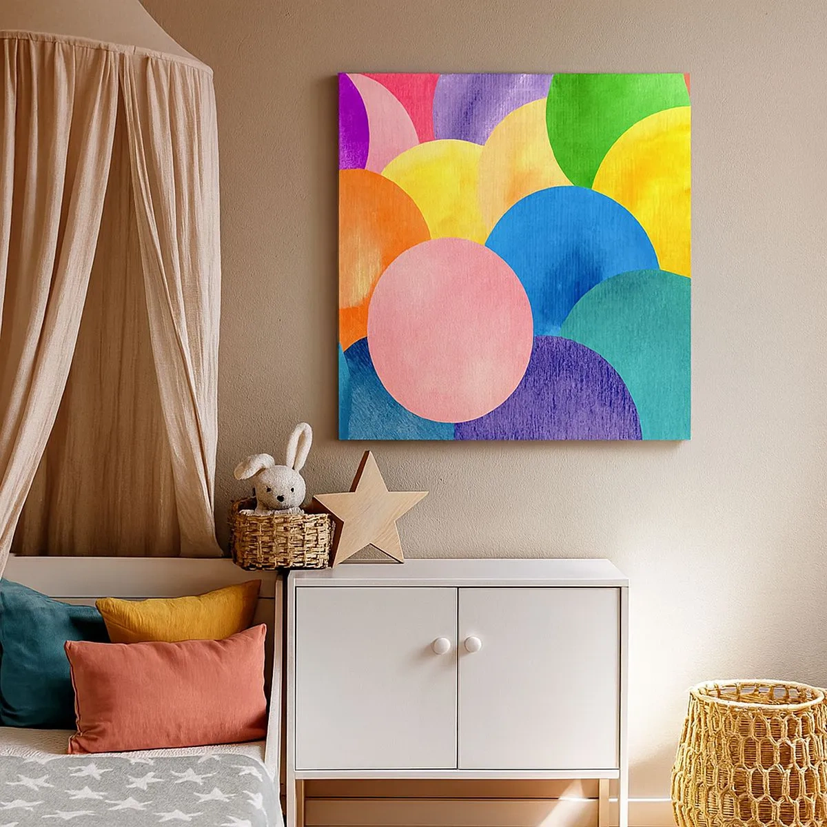 Vászonkép - Az élet elsődleges teljessége - 30x30 cm