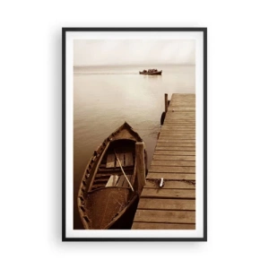 Poszter fehér keretben - Nagy béke - 61x91 cm