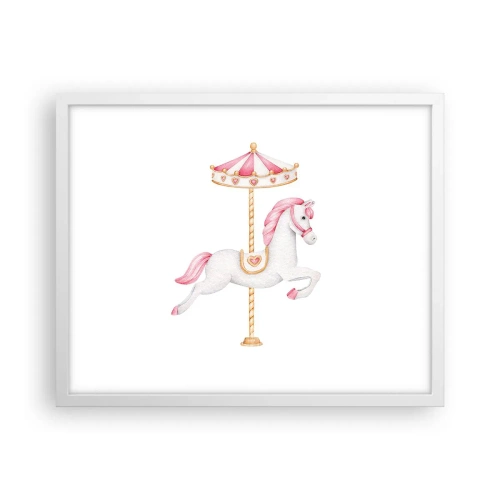 Poszter fekete keretben - Elindult egy patával - 50x40 cm