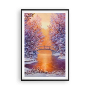 Poszter fehér keretben - Találkozzunk itt - 61x91 cm