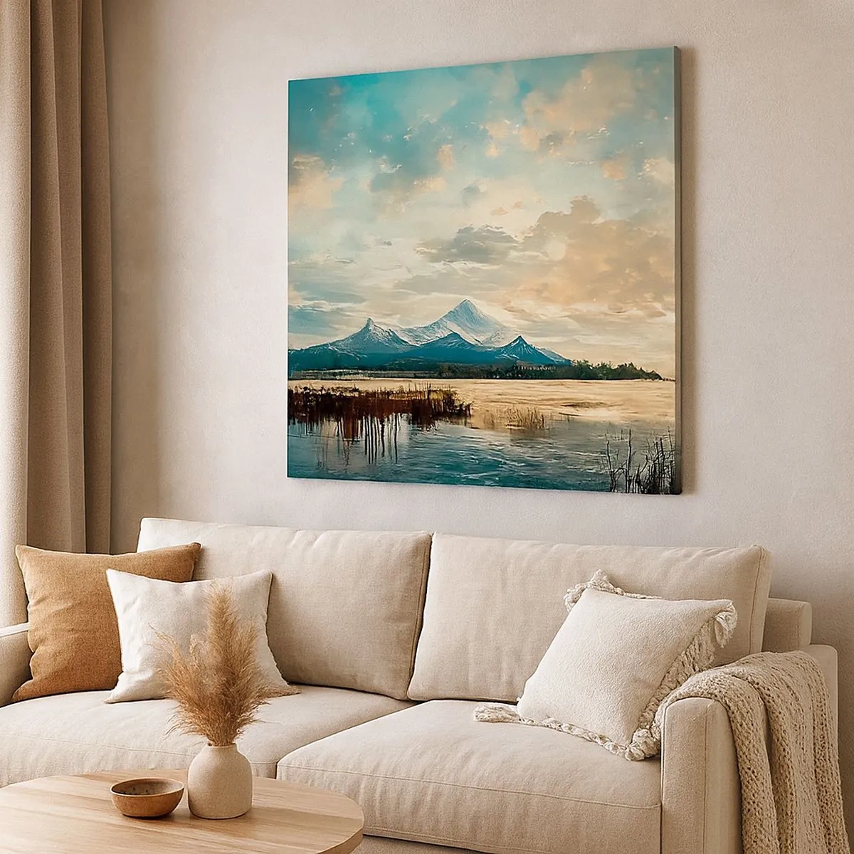 Vászonkép - Az ég védelme alatt - 30x30 cm