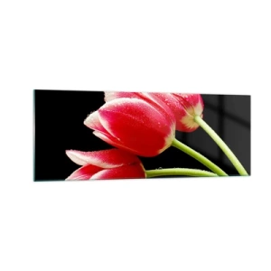 Üveg kép - A tiszta szerelem ígérete - 140x50 cm