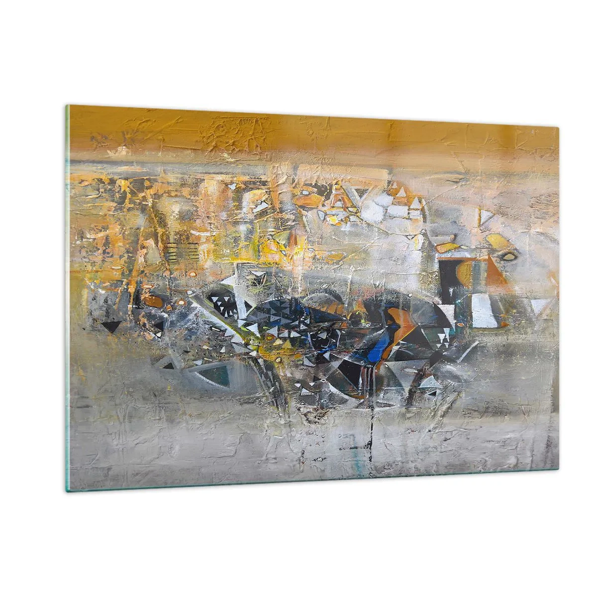 Üveg kép - Minden rendben lesz - 120x80 cm