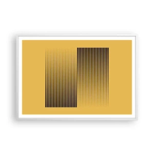 Poszter fekete keretben - Az ellentétek négyzete - 100x70 cm