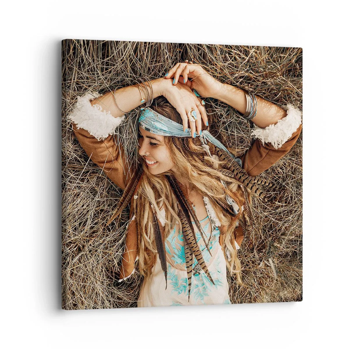 Vászonkép - Útban a szerelem nyara felé - 30x30 cm