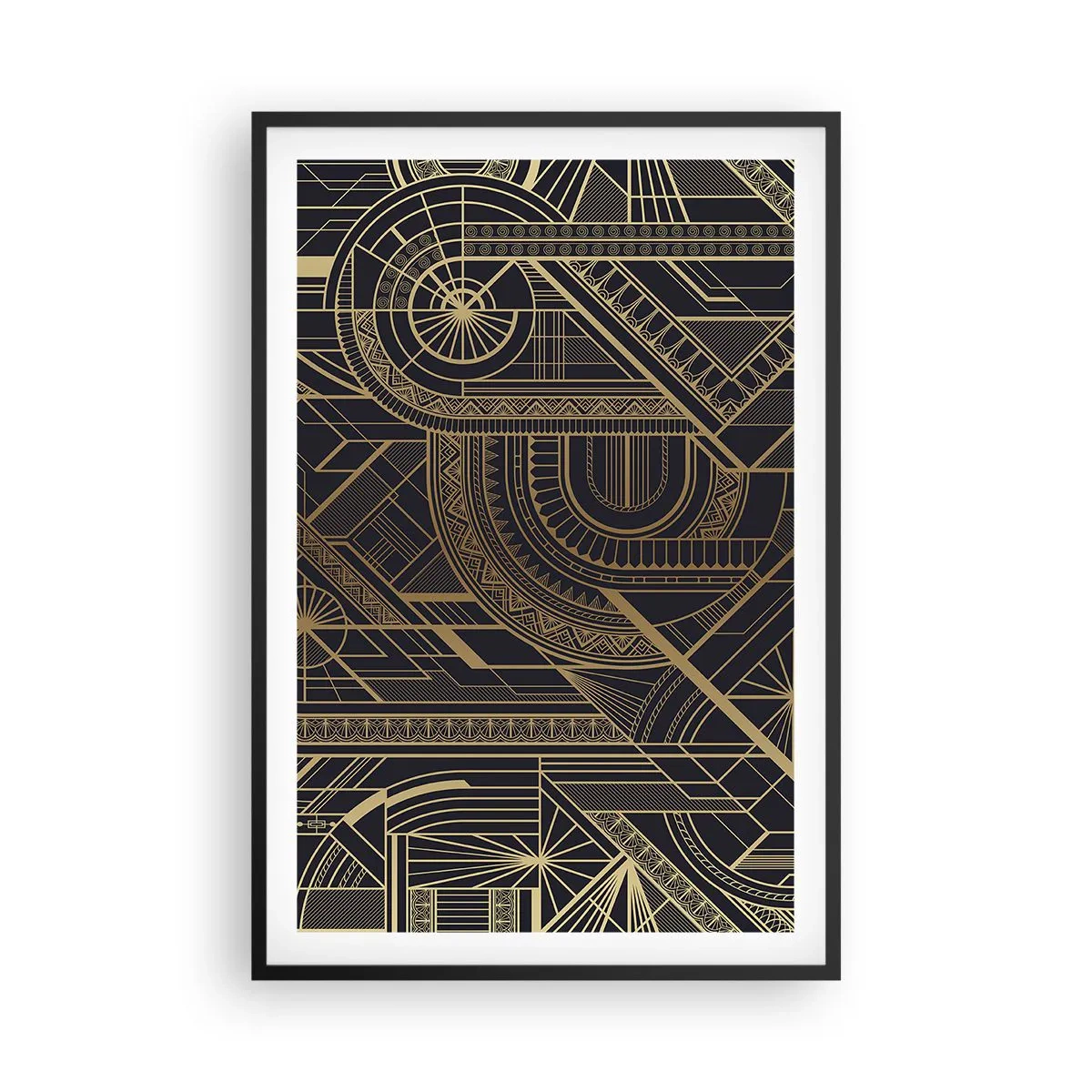 Poszter fehér keretben - Koncepciók, ötletek, tervek - 61x91 cm