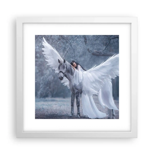 Poszter fekete keretben - Egy ihletett pillanat - 30x30 cm