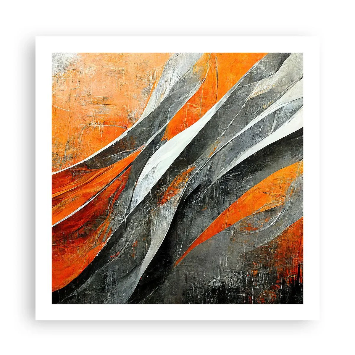 Poszter - Hőség és hideg - 60x60 cm