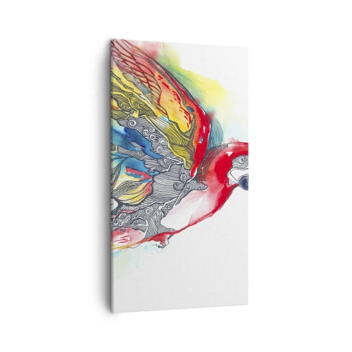 Vászonkép - Élj színesen - 45x80 cm
