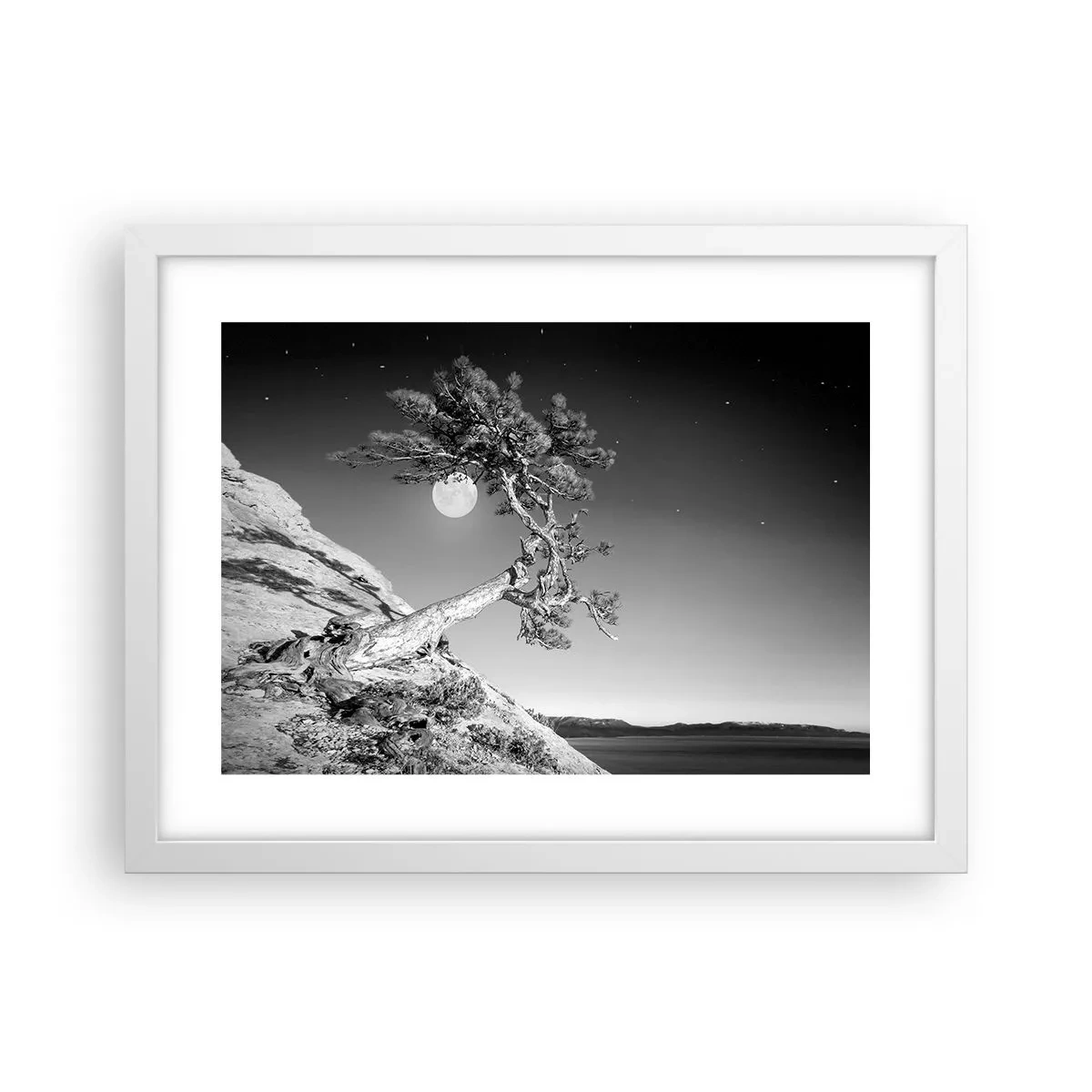 Poszter fekete keretben - Győztes harcos - 40x30 cm