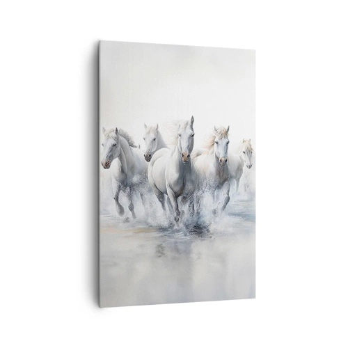 Vászonkép - Fehér varázslat - 80x120 cm