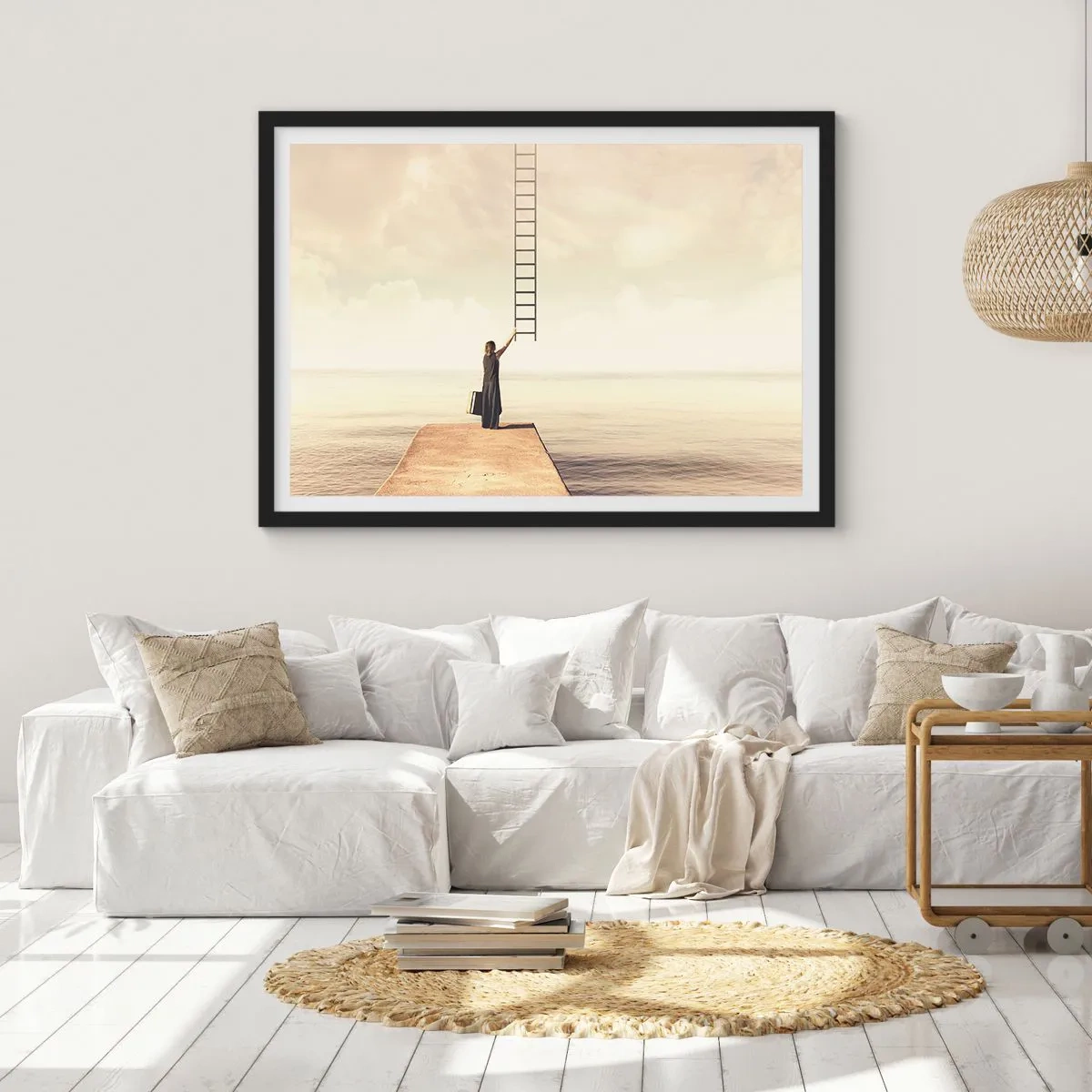 Poszter fehér keretben - Varázslatos utazás - 100x70 cm
