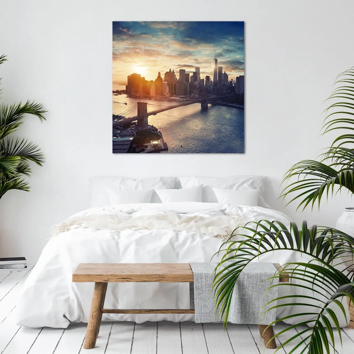 Vászonkép - Nyugati kultúra emlékműve - 60x60 cm