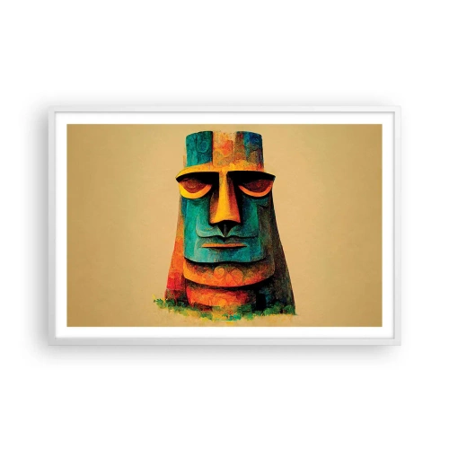 Poszter fekete keretben - Szoborszerű és mégis szimpatikus - 91x61 cm