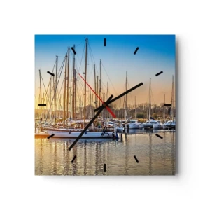 Falióra, Óra - A szél is kell aludjon - 40x40 cm