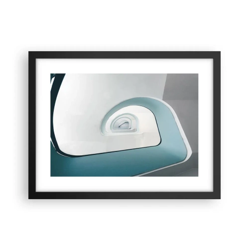 Poszter fehér keretben - A kék aljára - 40x30 cm