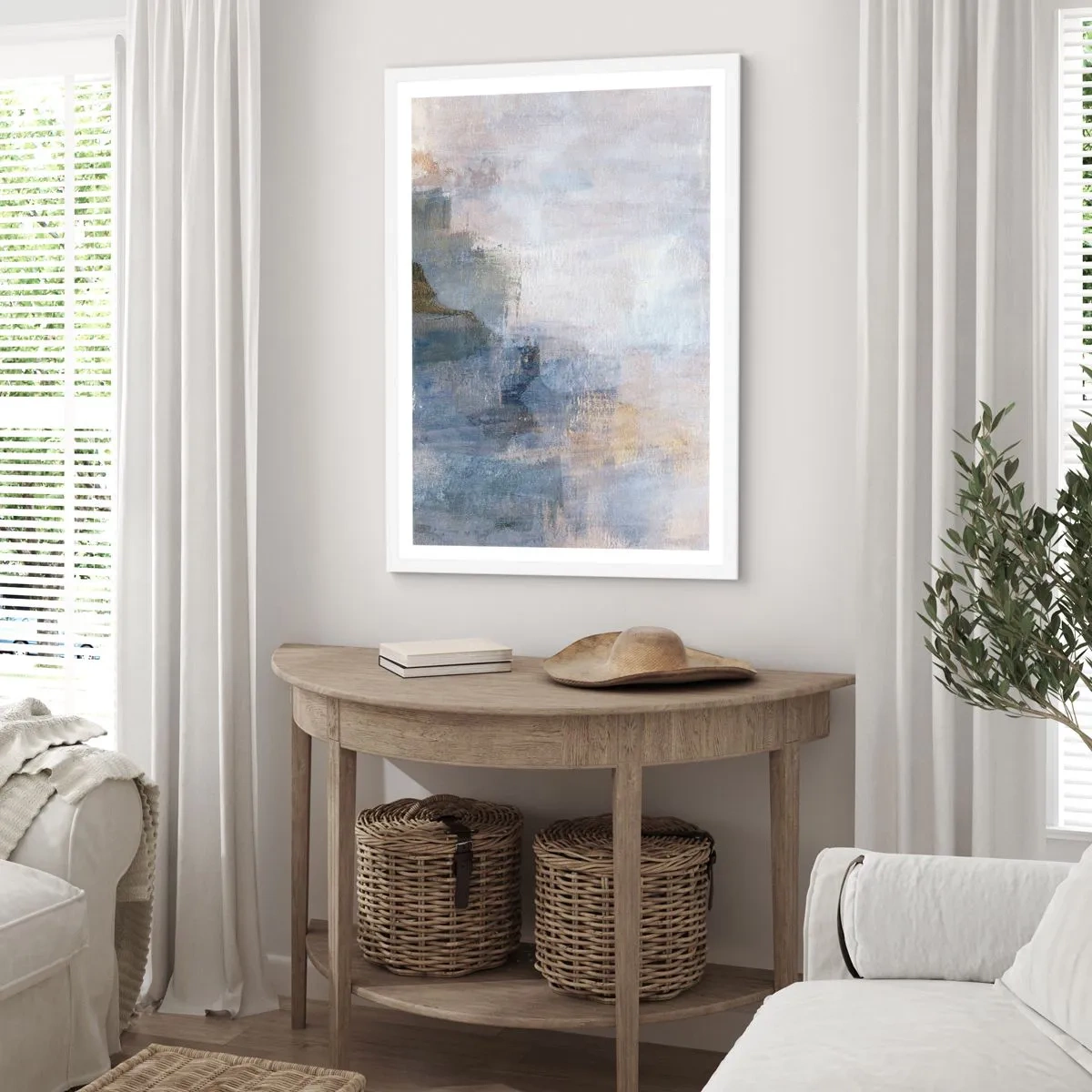 Poszter fekete keretben - Színtónusok és akkordok - 61x91 cm