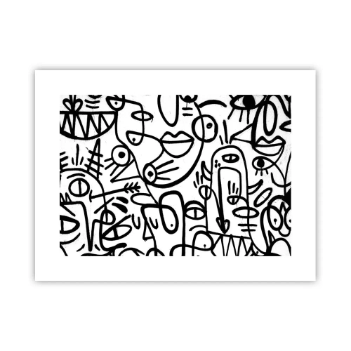 Poszter - Arcok és délibábok - 40x30 cm