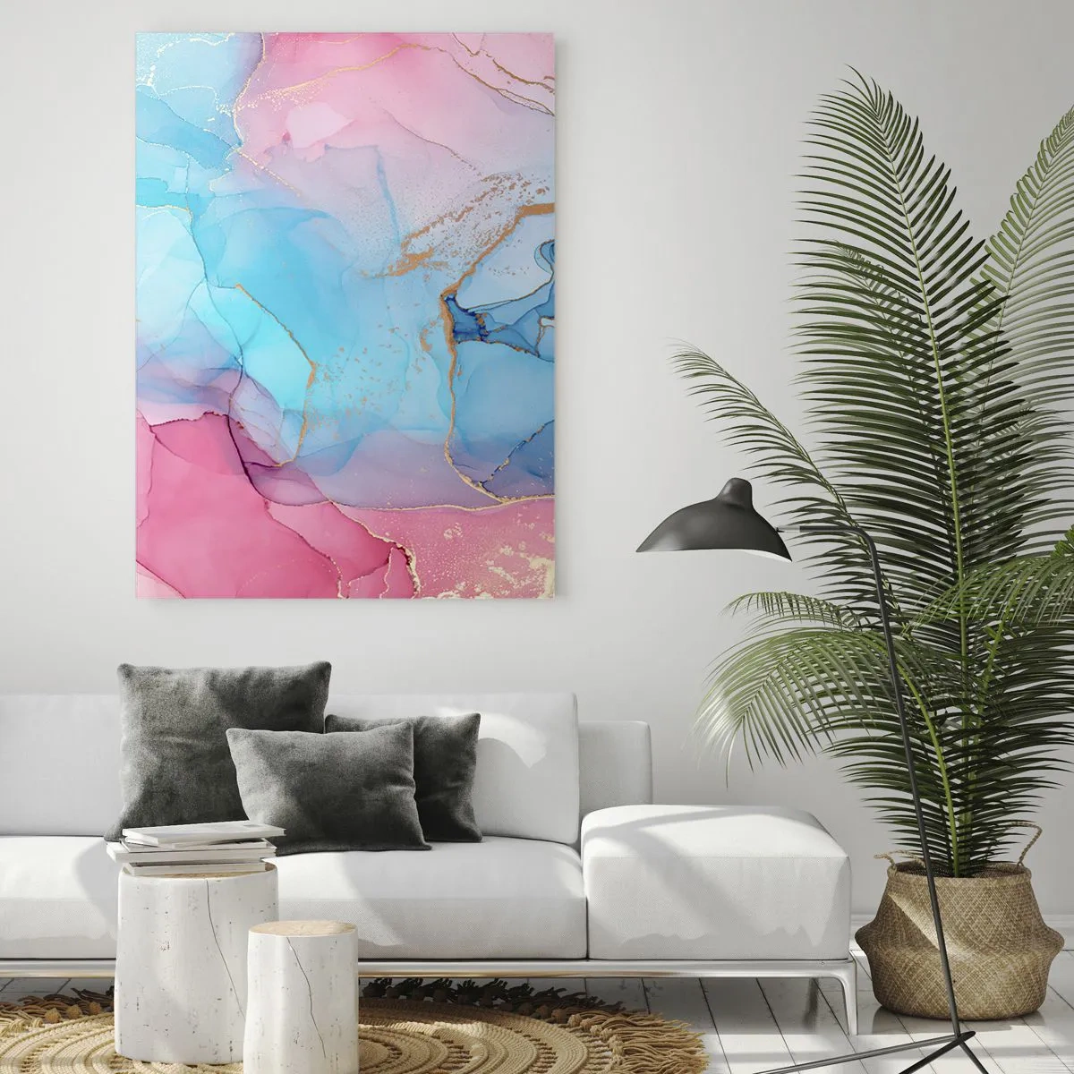 Üveg kép - Találkozás és átjutás - 50x70 cm