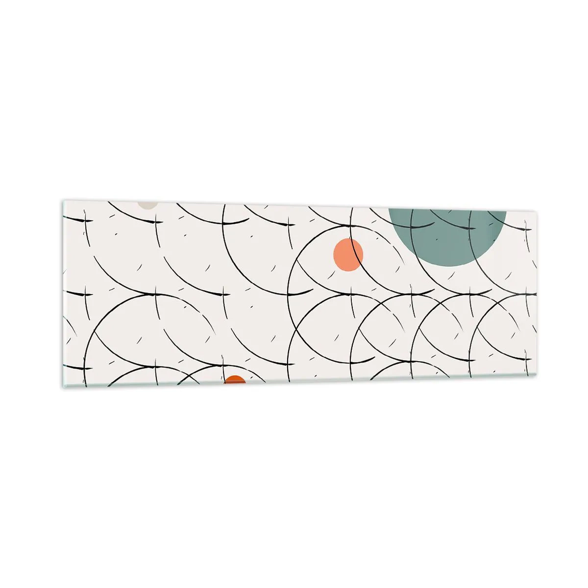 Üveg kép - A pop-art szellemében - 90x30 cm