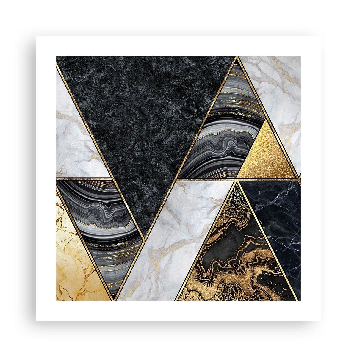 Poszter - Kőről kőre - 50x50 cm