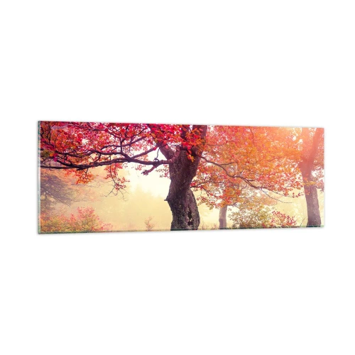Üveg kép - Virágzás őrülete - 90x30 cm