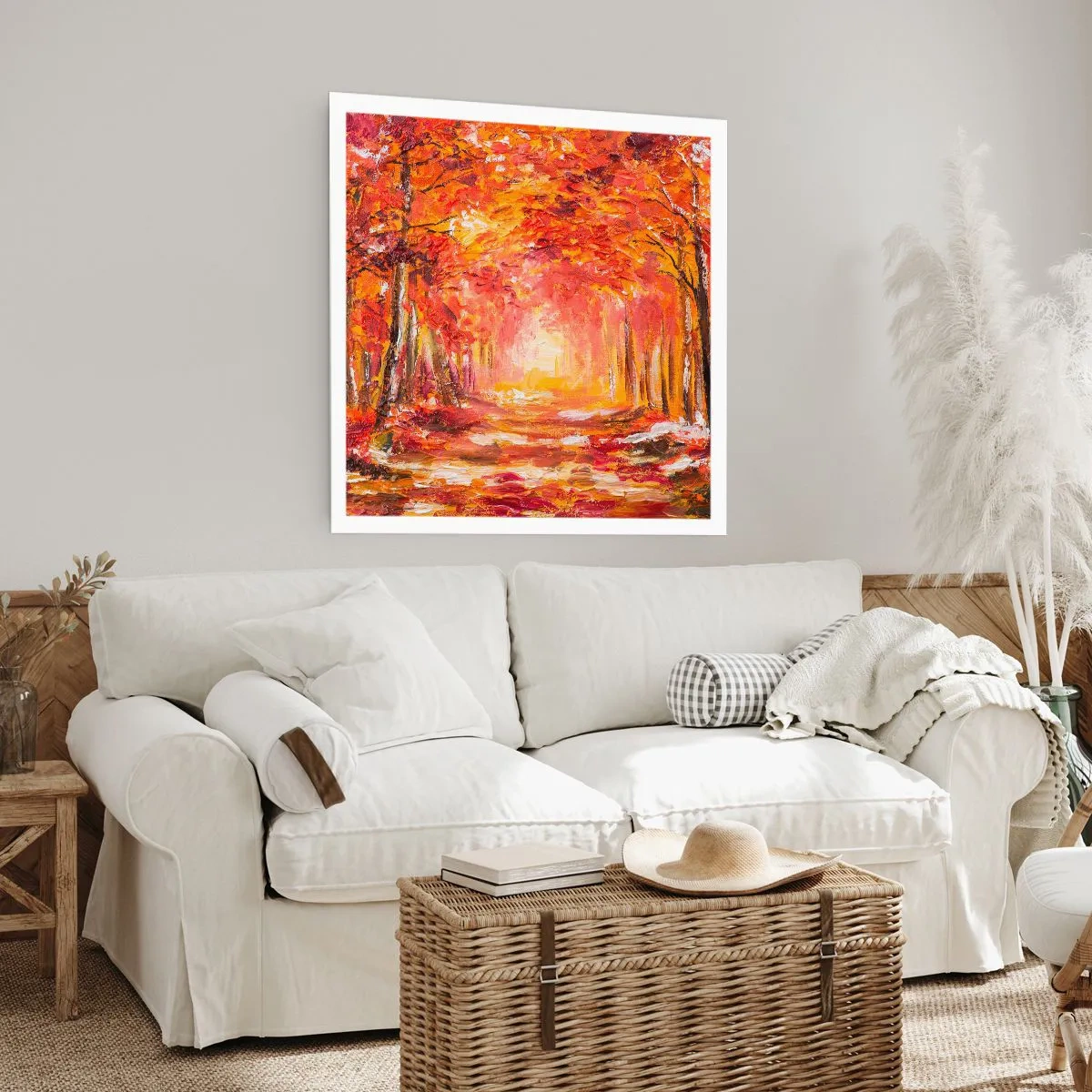 Poszter - Rézerdő - 40x40 cm