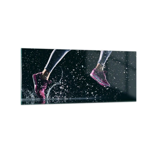 Üveg kép - Amennyi erő van a lábakban - 120x50 cm