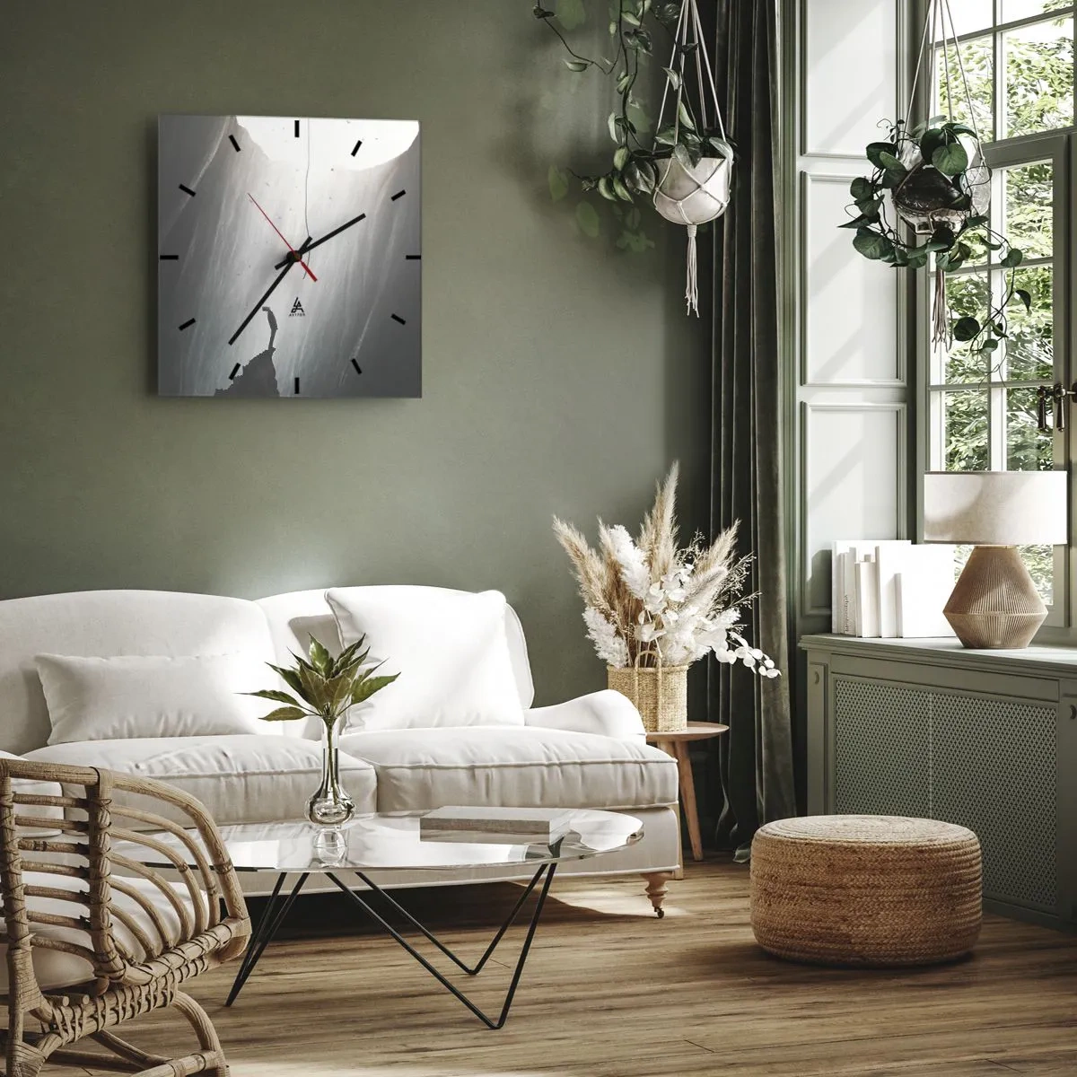 Falióra, Óra - Mindig van kiút - 40x40 cm