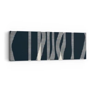 Vászonkép - Sötétség megtörése kísérlete - 90x30 cm